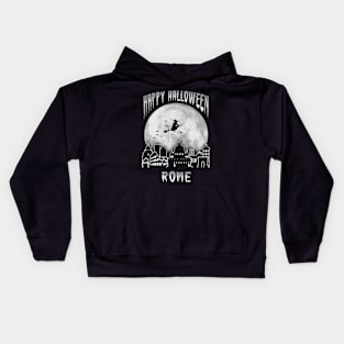 Happy Halloween Rome Italy Kids Hoodie